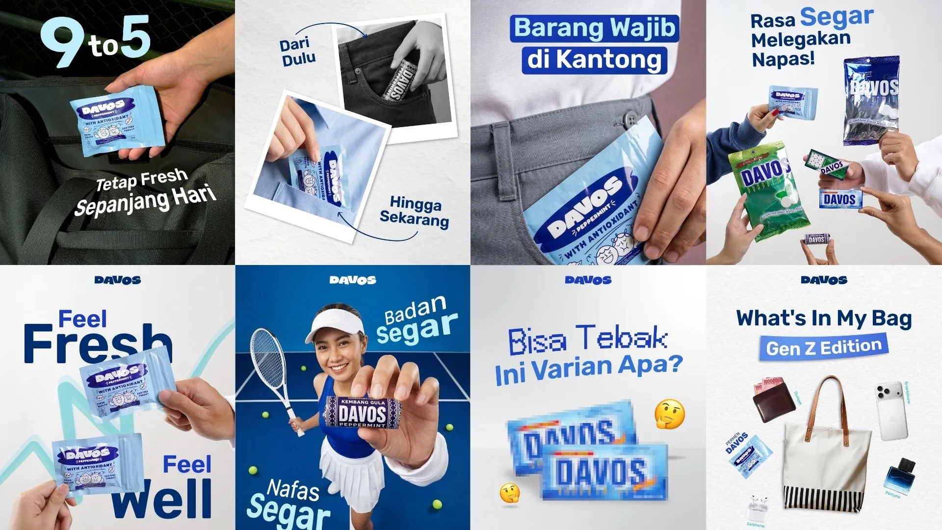 Davos · Mint Candy Branding