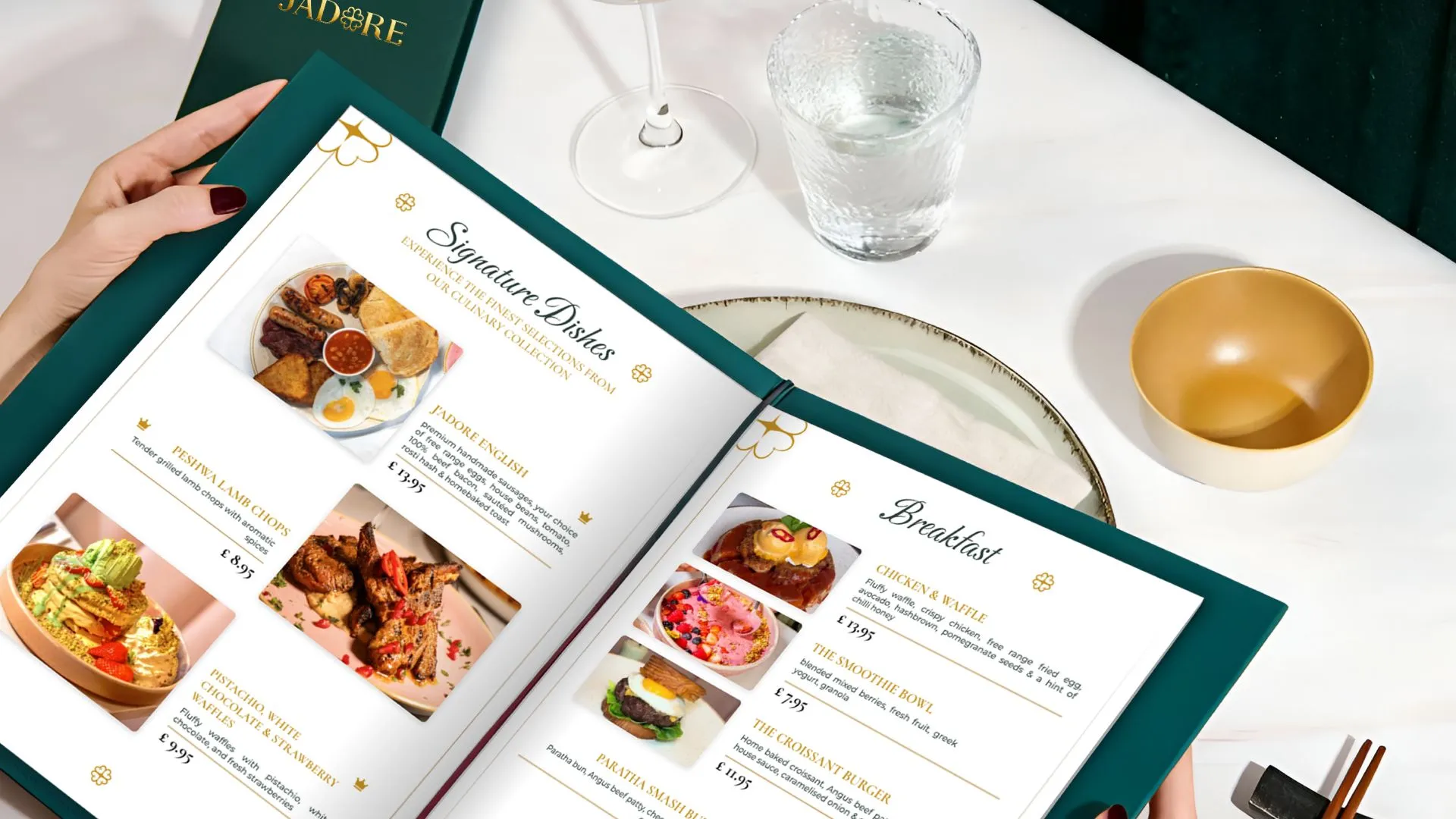 Cafe J'adore · Cafe Branding